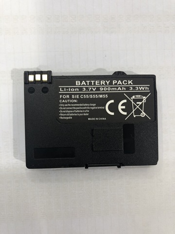 (Batería Li-Ion 900mAh) para Siemens A52/A55/A57/A60/A62/A65/A70/C55/M 740 GIGASET tdt SL1/SL56/SL100/SL565/M55/S55 (EBA-510) ► Foto 1/2