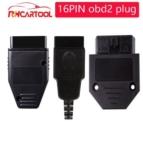 Accesorios para coche OBD2 16Pin macho conector hembra adaptador OBD OBDII EOBD J1962 OBD2 16Pin cableado adaptador 16Pin Shell ► Foto 1/6