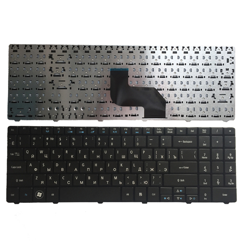 Nuevo teclado de ordenador portátil ruso para Medion E6217 DNS peagtron H36 0KN0-W01RU121 MP-08G63SU-5287 teclado Negro RU ► Foto 1/5