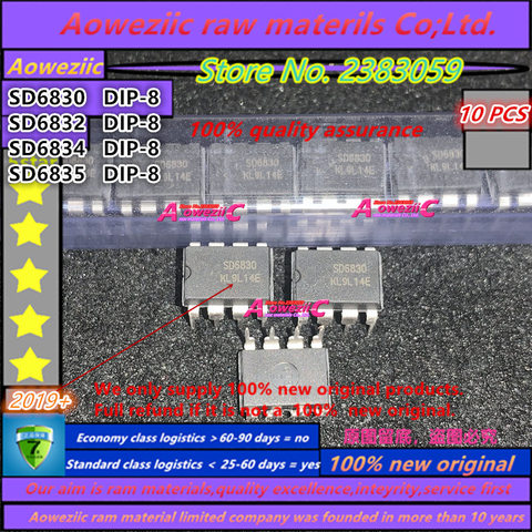 Aoweziic-100% SD6830 SD6832 SD6834 SD6835 DIP-8 LED, original, chip de control de fuente de alimentación LCD ► Foto 1/3