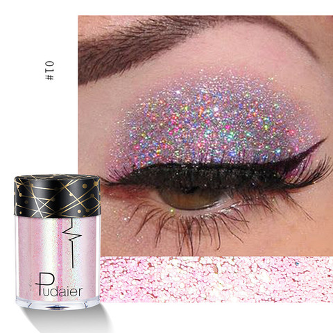 Polvo de maquillaje de ojos para fiesta, pigmento brillante de lentejuelas holográficas, brillo, sombra de ojos, tatuaje, labios, uñas, cuerpo, brillo, Festival ► Foto 1/6