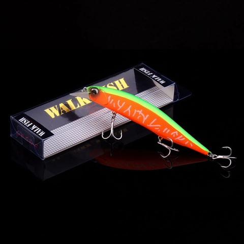 Caminar pescado 2022 modelo caliente Wobbler señuelo de pesca de 135mm y 17,4g flotante Minnow Crankbait bajo Pike cebo de pesca pesca ► Foto 1/6