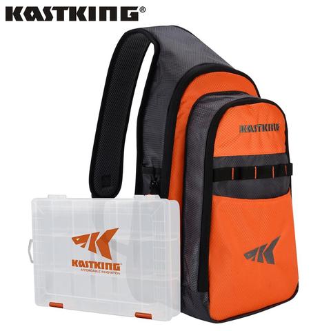 KastKing impermeable de pesca bolsa de gran capacidad de señuelo de pesca paquete al aire libre bolsas de cintura ► Foto 1/6