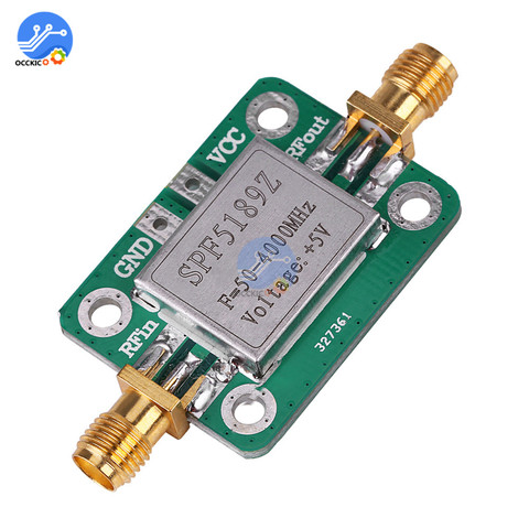 Placa de protección para Arduino SPF5189 NF = 0.6dB inm, módulo receptor de señal de bajo ruido, amplificador RF de 50-4000MHz, LNA ► Foto 1/6