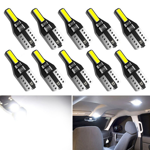 10pcs T10 Led W5W Interior del coche bombilla LED para Ford Focus MK4 Mk1 Mustang Explorer Galaxy C S Max Mondeo MK4 MK3 MK5 ► Foto 1/6