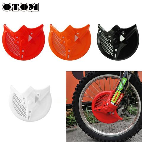 OTOM-Protectores de disco para motocicleta, cubierta protectora de Rotor de freno delantero para CRF250R CRF250RX CRF450R CRF450RX Dirt bike ► Foto 1/6