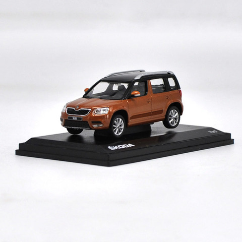 Modelo de coche de aleación de Metal fundido a presión para niños, escala 1/43, para SKODA Yeti, modelo de coche estático, juguete para vehículos SUV, colecciones, regalos para niños ► Foto 1/6