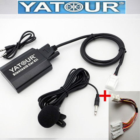 Yatour de audio Bluetooth Kit de coche Mp3 jugador para Lexus Toyota Camry Corolla RAV4 Vitz Avensis con navegación manos libres para coche Atapter ► Foto 1/6