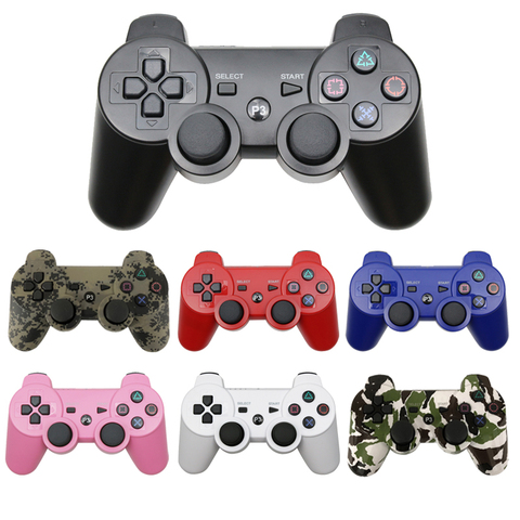 Mando a distancia inalámbrico Bluetooth Joypad para consola de juegos PS3 control Joystick para consola PS3 Gamepads para PC ► Foto 1/6