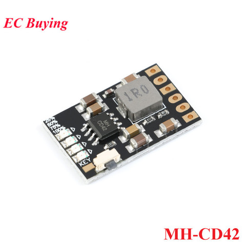 Placa de alimentación móvil CD42 DC 5V 2.1A, 4,2 V, descarga de carga, Boost, protección de batería, módulo indicador DIY, 3,7 V de litio 18650 ► Foto 1/5