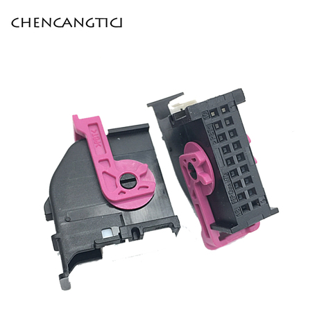 1 Set 18 Pin forma automóvil instrumento macho arnés de alambre Conenctor hembra para VW GOLF Lamando 5Q0 972, 718 ► Foto 1/1