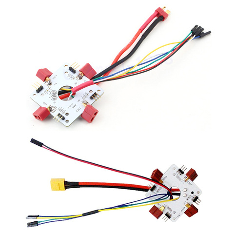 APM PX4 Quadcopter t-plug/XT60 Placa de distribución de energía ESC Placa de conexión ► Foto 1/6