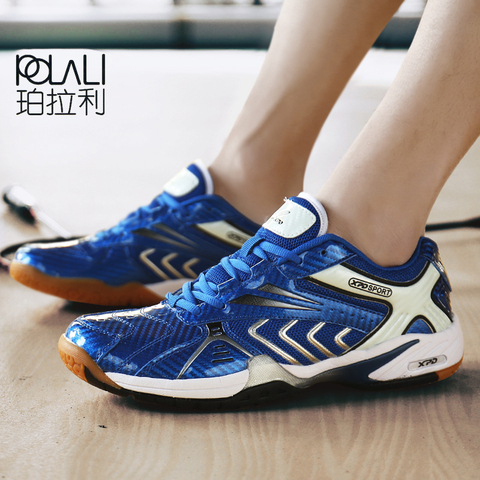 Zapatos de voleibol antideslizantes para hombre y mujer, zapatillas de tenis de mesa transpirables para entrenamiento deportivo, D0435 ► Foto 1/6