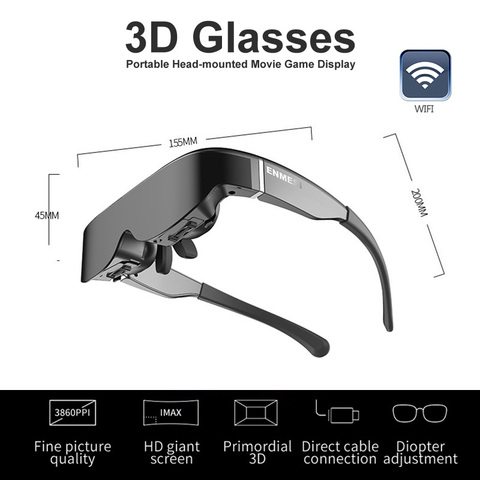 Enmessi-gafas inteligentes 3D para videojuegos ► Foto 1/6