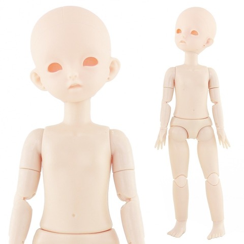 Muñecas de juguete Bjd de 28cm, 22 muñecas articuladas móviles, cuerpo de muñeca desnuda de Piel Normal, bricolaje, sin maquillaje, juguetes para niñas, regalo, novedad de 1/6 ► Foto 1/6