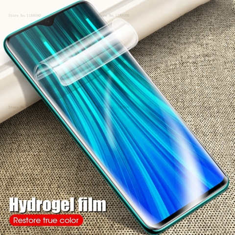 Película protectora de hidrogel para Xiaomi Redmi 8 7 Note 7 8 Pro 8T, Protector de pantalla de cobertura completa para Xiaomi Mi 9 SE t 9T Pro A2 A3 ► Foto 1/6