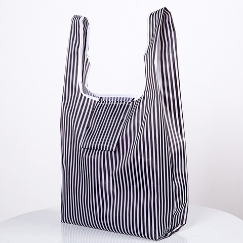 Bolsa de compras ecológica de moda plegable reutilizable bolso plegable conveniente bolsas de almacenamiento de gran capacidad nuevo ► Foto 1/3