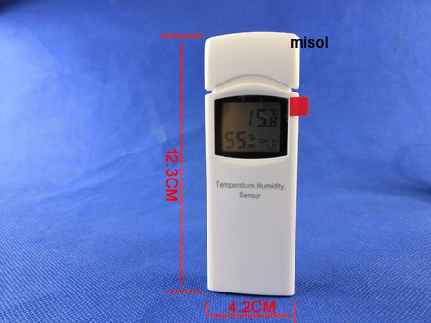 Misol 868Mhz Sensor (pieza de repuesto) para Estación Meteorológica Inalámbrica, temperatura, humedad ► Foto 1/4