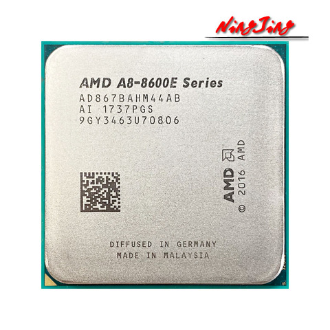 AMD A8-Series A8-8670E A8 8670E 2,8 GHz de cuatro núcleos CPU procesador AD867BAHM44AB hembra AM4 satmak A8 8670E ► Foto 1/1