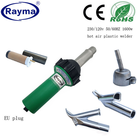 Rayma-secador de pelo de marca, pistola de aire caliente, soldador de aire caliente, 230v/120v, 1600w, 50/60hz, Pistola de soldadura de aire caliente de plástico, envío gratis ► Foto 1/6