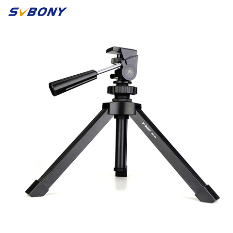 SVBONY SV146 Trípode de escritorio para observación de aves monocular, telescopio impermeable de alta calidad, binoculares, trípode ajustable de caza ► Foto 1/6