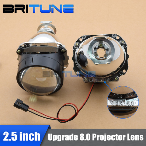 Mini proyector H1 H4 H7 lentes de faro bi-xenon Lens 2,5 Kit para automóviles Tuning 9005 9006 accesorios de luces de coche readaptación DIY ► Foto 1/6