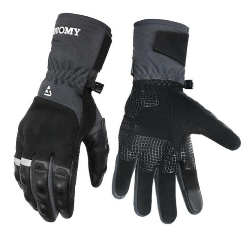 SUOMY hombres motocicleta impermeable Guantes Moto Guantes a prueba de viento Guantes pantalla táctil motocicleta montar Guantes de invierno ► Foto 1/5