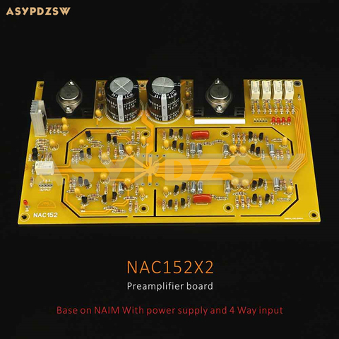 HIFI NAC152XS preamplificador Base en NAIM con fuente de alimentación y entrada de 4 vías PCB/Kit DIY/tablero terminado ► Foto 1/6