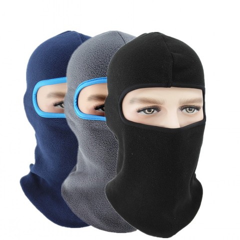 Gorros térmicos con forro polar para hombre y mujer, pasamontañas a prueba de viento, sombrero de clima frío, casco, cara completa, unisex, 2022 ► Foto 1/6