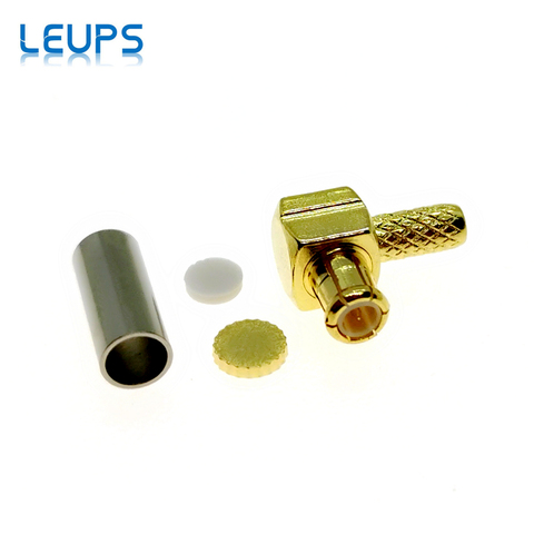 Conector de enchufe macho y derecho MCX, conector RF RG174, RG316, LMR100, 10 Uds. ► Foto 1/4