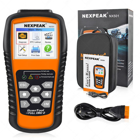 Escáner OBD2 para coche, herramienta de diagnóstico automático ODB 2, Nexpeak NX501, mejor que Launch CR5001, novedad de 2022 ► Foto 1/6