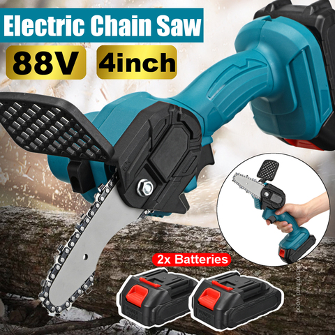 88Vf 2400W inalámbrico portátil y recargable para Makita batería eléctrica Sierra de poda Mini carpintería una mano Jardín de VI ► Foto 1/6