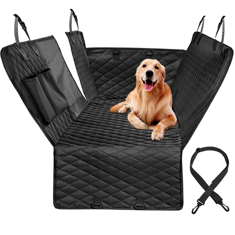 Protector para asiento de coche para perros, colchoneta de viaje impermeable para perros y perros, Gato, hamaca ► Foto 1/6