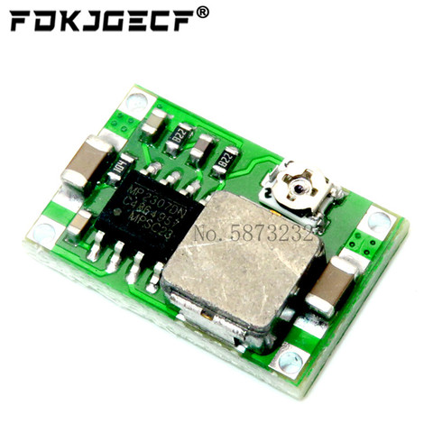 5 uds Mini360 Avión RC Mini 360 DC convertidor Buck 2A Módulo de reducción 4,75 V-23V a 1V-17V 17x11x3,8mm LM2596 ► Foto 1/2
