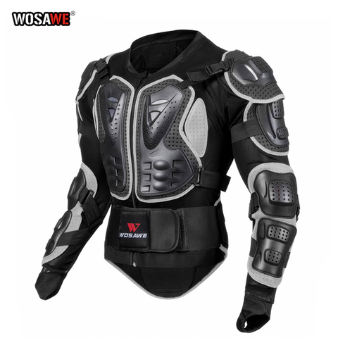 WOSAWE de la motocicleta armadura chaqueta de protección fantasma de carreras de Motocross armadura Protector de esquí Snowboard Skate Motocross chaqueta ► Foto 1/6