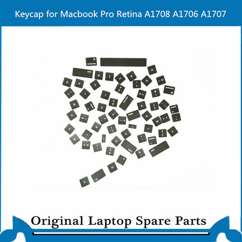 Teclado Original A1708 A1706 A1707 RU tapa de llave Original nuevo para Macbook Pro 13,3 