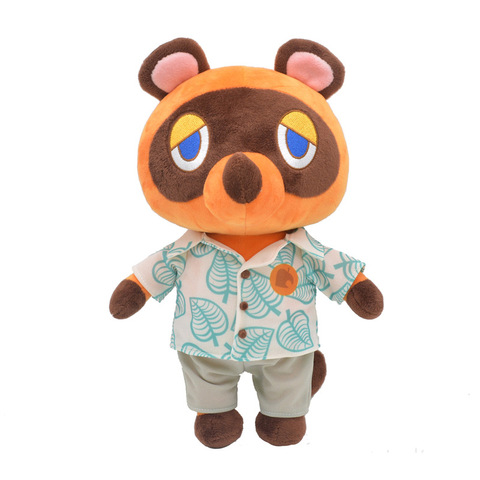 Peluche de Animal Crossing de 30cm para niños, muñeco de peluche suave, oso de peluche con ropa, regalo de Navidad ► Foto 1/6