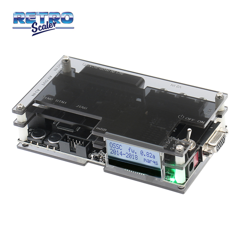 Estuche transparente Color OSSC Kit serie 0.85a OSSC HDMI-convertidor compatible con código abierto Scan Adapter Kit para consolas de juegos Retro ► Foto 1/6