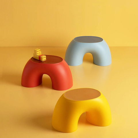 Taburete Original para niños, muebles de baño, juguete, sofá, silla de arcoíris ► Foto 1/6