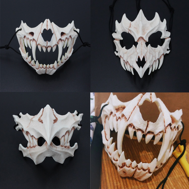 Animal Cráneo Máscara Dragón Máscara Halloween Cosplay Máscara Halloween Decoración De Dios