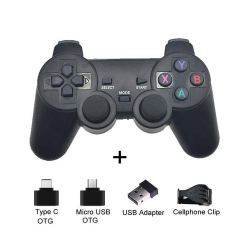 2,4G juego inalámbrico Gamepad controlador para PS3 Android Teléfono Joystick para Android TV Box para Joysticks para PC ► Foto 1/6