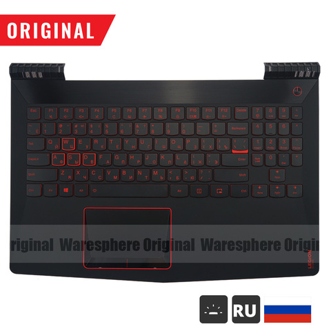 Reposamanos Original para Lenovo Legion Y520 R720 Y520-15, cubierta superior de Y520-15IKB Con Teclado retroiluminado RU, novedad de 95% ► Foto 1/6