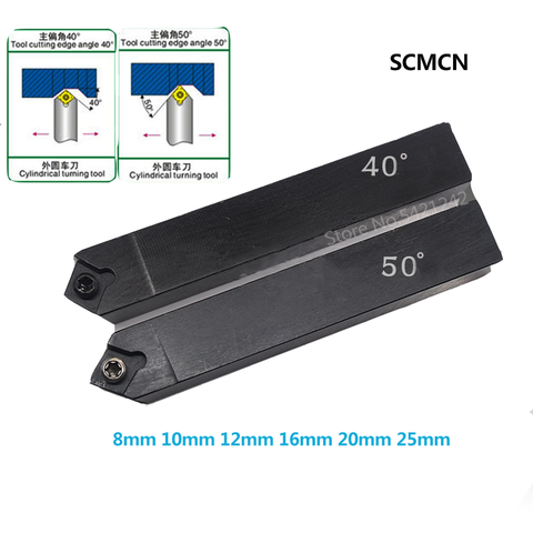 Titular de la herramienta de torno de CNC SCMCN0808H06 SCMCN1010H06 SCMCN1212H09 SCMCN1616H09 SCMCN2022K09 SCMCN2022K12 SCMCN2525M09 SCMCN2525M12 ► Foto 1/2