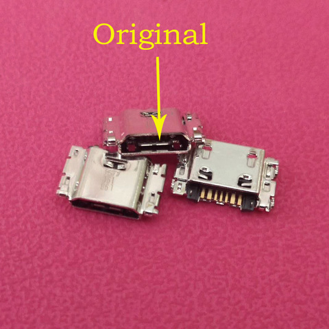 50PCS 7 pin Micro USB Jack hembra de conector de puerto de carga para Samsung Galaxy J3 J5 J7 J1 J100 J330 J330F J530 J530F J730 J730F ► Foto 1/6