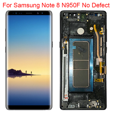 La nota Original 8 LCD para Samsung Galaxy Note 8 con pantalla de 6,3 