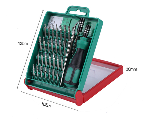 ELECALL juego de destornillador 33 en 1 pinzas Torx caja de herramientas de reparación de extensión para ordenador portátil ► Foto 1/6