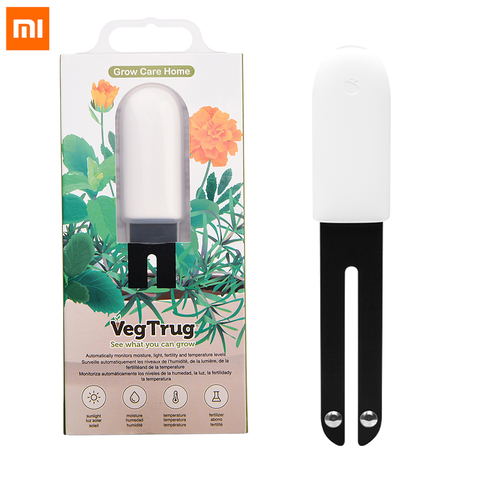 Xiaomi-Monitor Digital Mi flower versión Global, Detector inteligente de plantas, césped, flores, suelo, luz de agua, Sensor ► Foto 1/6