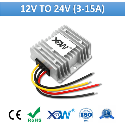 XWST-Convertidor de potencia de impulso no aislado, regulador de voltaje de 24 v CC 12 v a 24 v, 3A 5A 8A 10A 12A 15A, 24 v de CC ► Foto 1/6