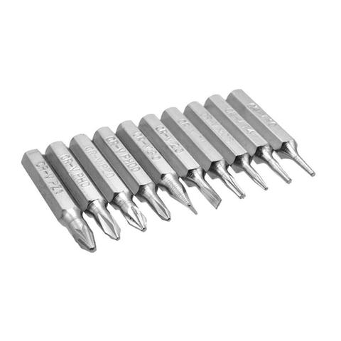 Brocas durables resistentes al desgaste portátil 10 unids/set 4mm Torx destornillador de seguridad broca Reparación de teléfono tornillo Driver Bits ► Foto 1/6