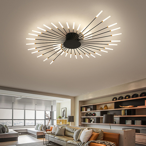 Moderna de techo LED lámparas para vivir candelabro de habitación dormitorio cocina brillo de la iluminación interior Decoración Luz de luces ► Foto 1/6